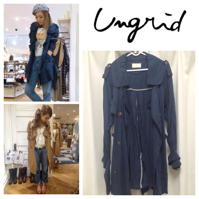 Ungrid(アングリッド)のungrid トレンチコート レディースのジャケット/アウター(トレンチコート)の商品写真