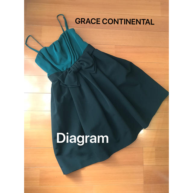 GRACE CONTINENTAL(グレースコンチネンタル)のGRACE CONTINENTAL ワンピース パーティードレス レディースのフォーマル/ドレス(ミニドレス)の商品写真