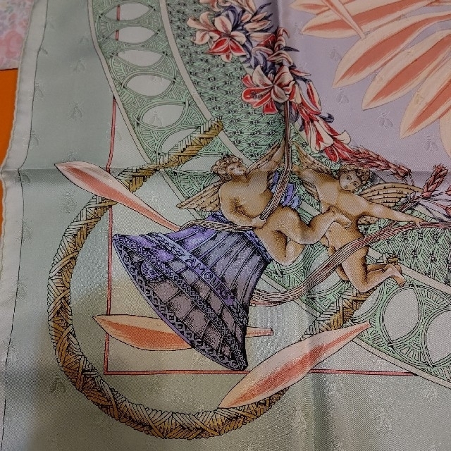 Hermes - エルメス ☆ 愛 アモーレ スカーフ カレ90 美品の通販 by