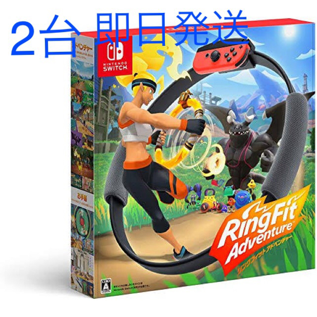 送料込 2台セット リングフィットアドベンチャー Nintendo Switch