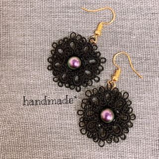 レース編み* ピアス handmade(ピアス)