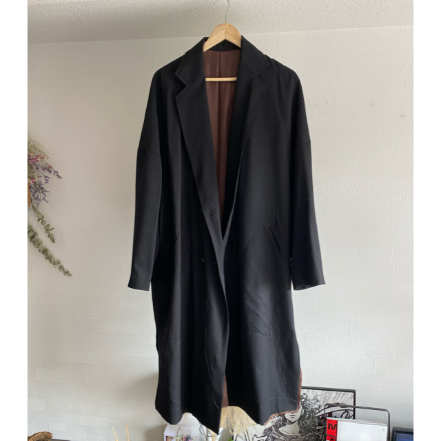 Yohji Yamamoto(ヨウジヤマモト)のsulvam 19aw overcoat メンズのジャケット/アウター(チェスターコート)の商品写真