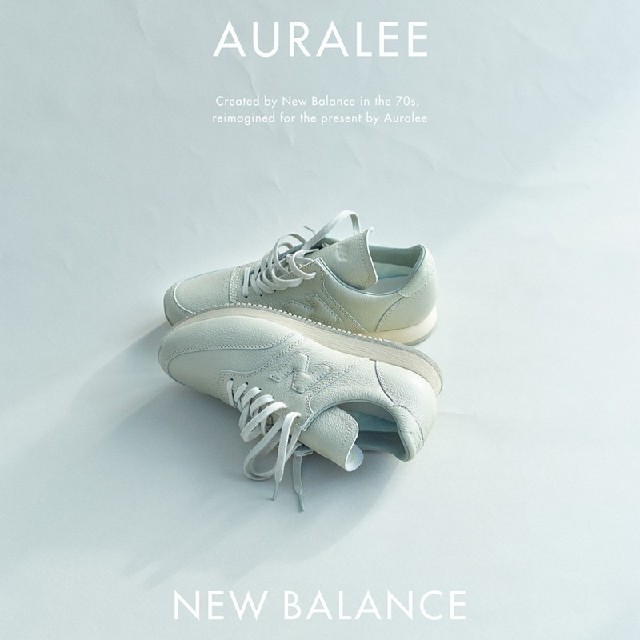 New Balance(ニューバランス)の26.5㎝ 最安 AURALEE New Balance Light Grey メンズの靴/シューズ(スニーカー)の商品写真