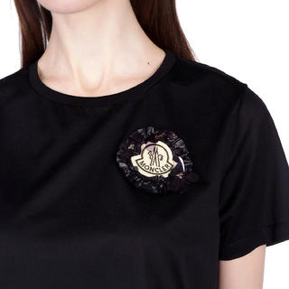 モンクレール(MONCLER)のモンクレール ジーニアス MONCLER 半袖 Tシャツ ブラック S 新品 (Tシャツ(半袖/袖なし))