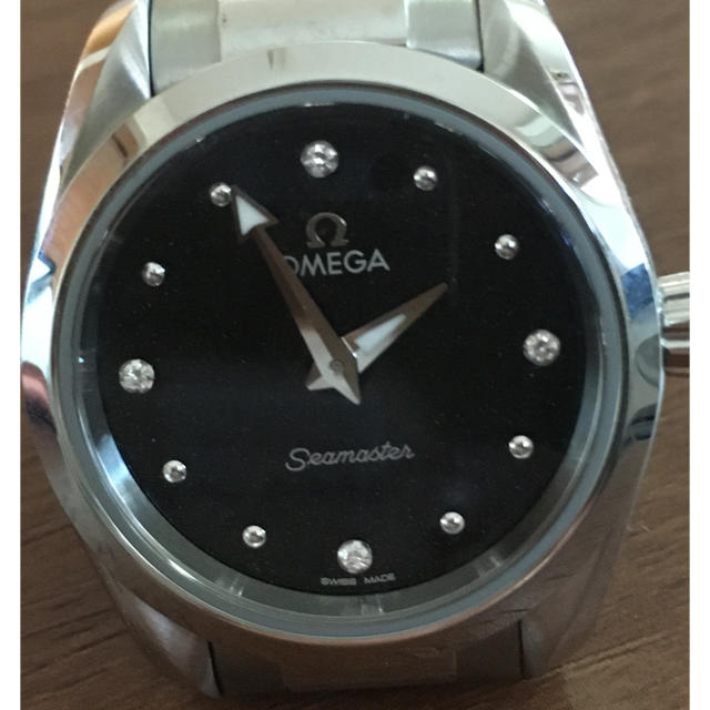 正規通販】 OMEGA - 正規 オメガ アクアテラ ダイヤモンド 腕時計 ...