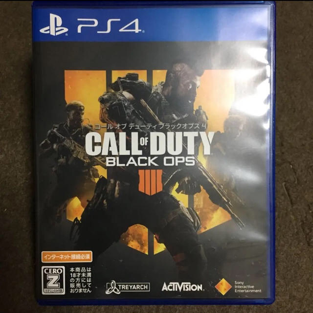 PlayStation4(プレイステーション4)のほぼ新品 PS4 CALL OF DUTY BLACK OPS 4 納品書付き エンタメ/ホビーのゲームソフト/ゲーム機本体(家庭用ゲームソフト)の商品写真