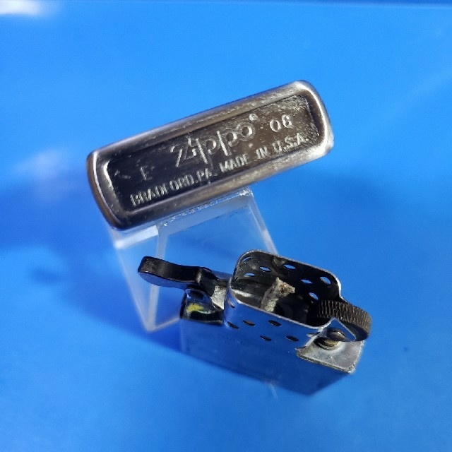 ZIPPO(ジッポー)の厳選中古❤08E’Zippo シルバーローズ❤銀古美❤送料無料 メンズのファッション小物(タバコグッズ)の商品写真