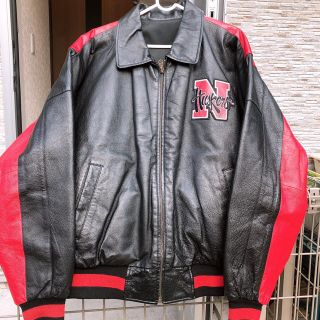 ショット(schott)のNebraska Huskers 革ジャン リバーシブル(レザージャケット)