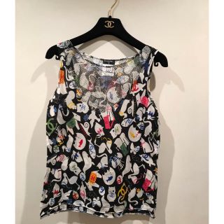 シャネル(CHANEL)のシャネル　タンクトップ　(Tシャツ(半袖/袖なし))