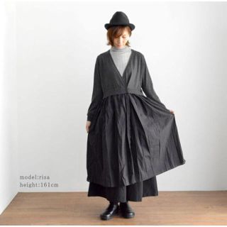 ネストローブ(nest Robe)のmao made / ロングカーデOP(ロングワンピース/マキシワンピース)