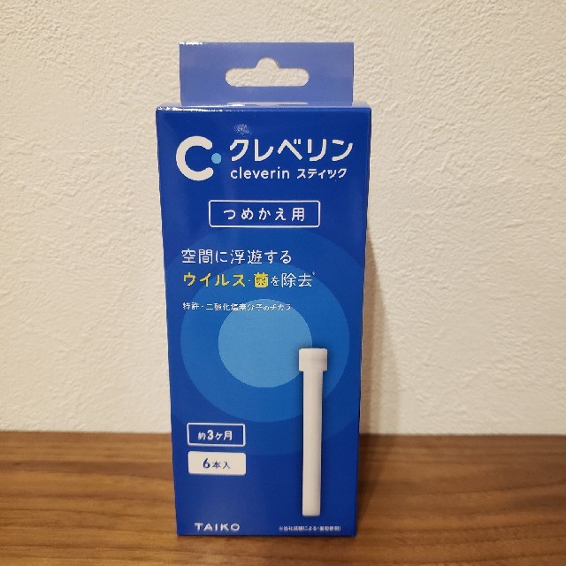 大塚製薬(オオツカセイヤク)のクレベリン　つめかえ用6本入 インテリア/住まい/日用品の日用品/生活雑貨/旅行(日用品/生活雑貨)の商品写真