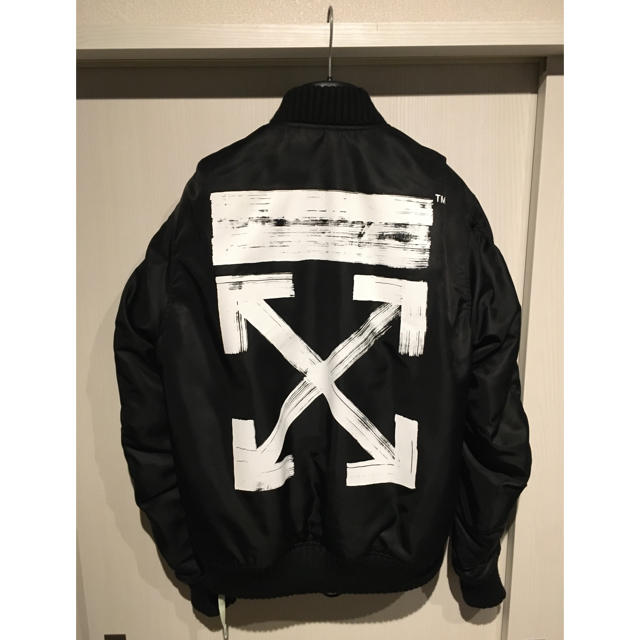 OFF-WHITE - off-white bomber jacket ma-1 の通販 by たーさん's shop