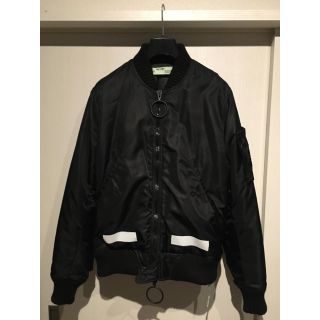 オフホワイト(OFF-WHITE)のoff-white bomber jacket ma-1 (フライトジャケット)