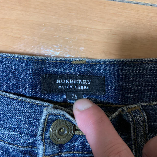 BURBERRY BLACK LABEL(バーバリーブラックレーベル)のBurberry バーバリー デニム パンツ メンズのパンツ(デニム/ジーンズ)の商品写真