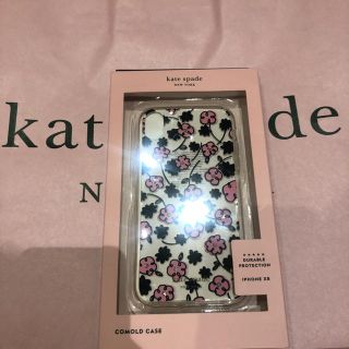 ケイトスペードニューヨーク(kate spade new york)の新品★Kate Spade★ジュエルフローラ ♠️iPhone XR ケース(iPhoneケース)