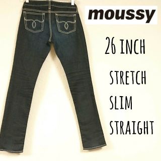 マウジー(moussy)のMOUSSY stretch slim straight(デニム/ジーンズ)