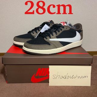 ナイキ(NIKE)のNIKE AIR JORDAN 1 TRAVIS SCOTT low 28 10(スニーカー)