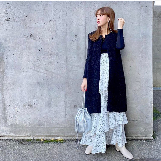 aries mirage ドットフレアスカートtodayful ZARA