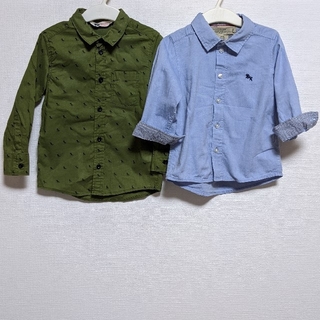 エイチアンドエム(H&M)のキッズシャツ　H＆M　90 100(Tシャツ/カットソー)