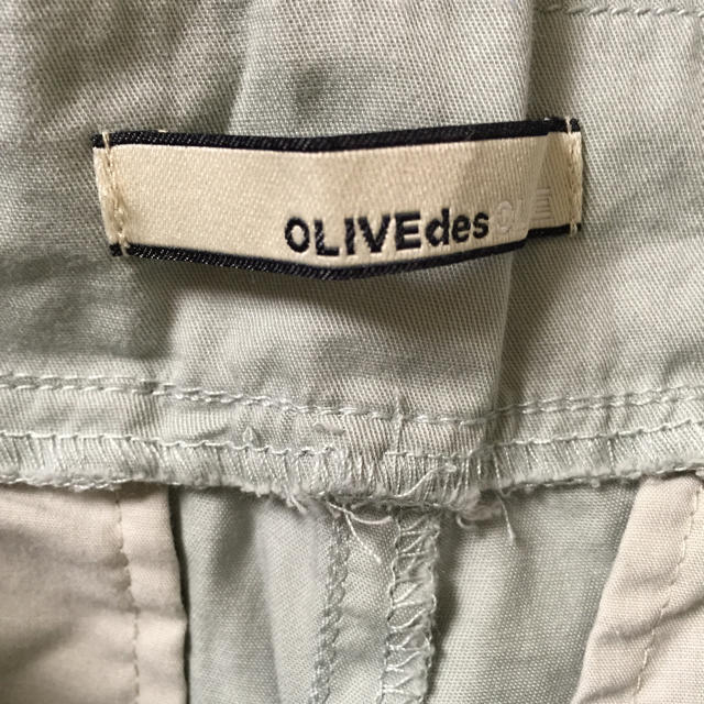 OLIVEdesOLIVE(オリーブデオリーブ)のきれい色＊クロップドタックパンツ レディースのパンツ(クロップドパンツ)の商品写真