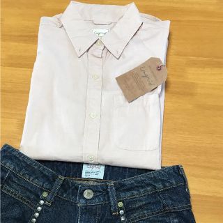 アングリッド(Ungrid)の【新品】アングリッド ピンク シャツ ZARA ココディール マウジー(シャツ/ブラウス(長袖/七分))