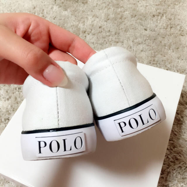 POLO RALPH LAUREN(ポロラルフローレン)のラルフローレン スリッポン♡23.5cm レディースの靴/シューズ(スニーカー)の商品写真