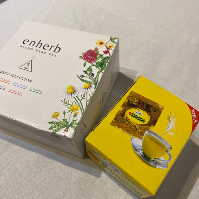 【お値下げ】enherb Samahan ハーブティーセット 食品/飲料/酒の飲料(茶)の商品写真