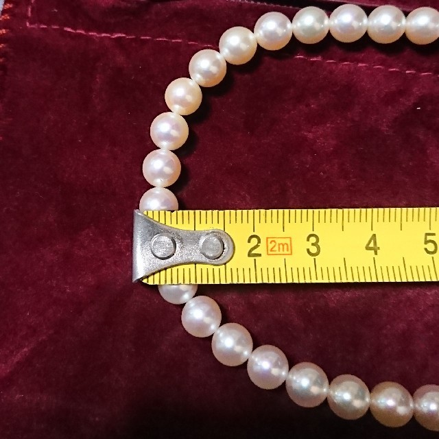 MIKIMOTO(ミキモト)のミキモト真珠島❇️パールネックレス 本真珠 レディースのアクセサリー(ネックレス)の商品写真