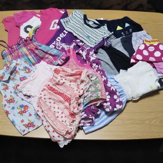ベビーギャップ(babyGAP)の乳幼児服 サイズ80 春夏秋物 大量 20枚 ブランド有り(Ｔシャツ)