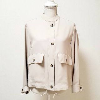 マックスマーラ(Max Mara)のsu様用　Massimo Dutti & Max Mara ジャケット新品(ノーカラージャケット)