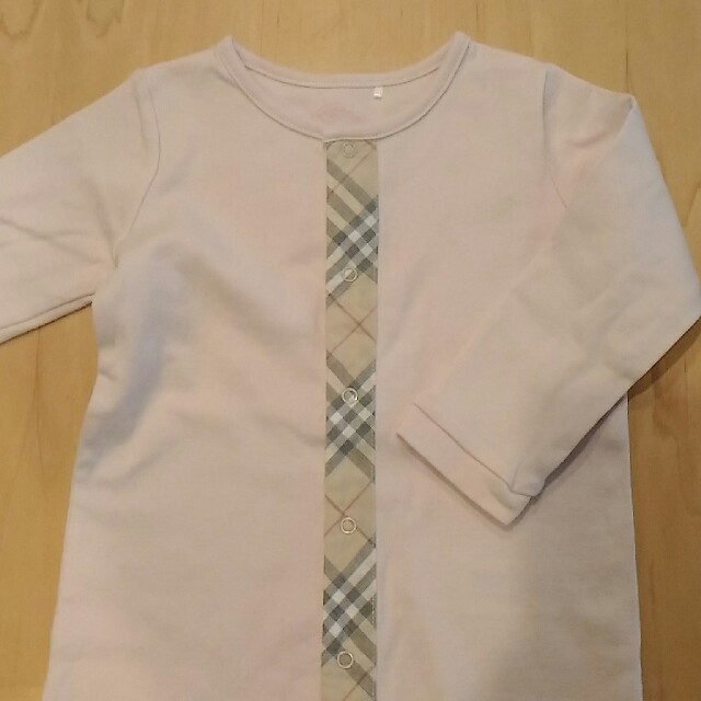 BURBERRY(バーバリー)のバーバリー　ロンパース 12Month 70～80センチ キッズ/ベビー/マタニティのベビー服(~85cm)(ロンパース)の商品写真