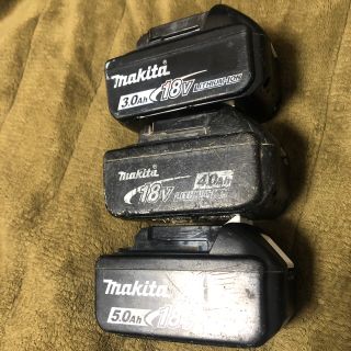 マキタ(Makita)のマキタバッテリー3個セット(工具/メンテナンス)