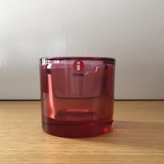 イッタラ(iittala)の【未使用】廃盤色 イッタラ キビ kivi レッドガーネット(置物)