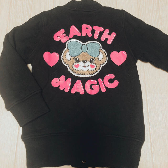 EARTHMAGIC(アースマジック)の裏起毛アウター♡ キッズ/ベビー/マタニティのキッズ服男の子用(90cm~)(ジャケット/上着)の商品写真