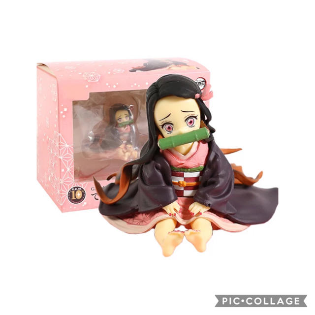 【未開封新品】鬼滅の刃 てのひら禰豆子ちゃん 約65mm ねずこ フィギュア | フリマアプリ ラクマ