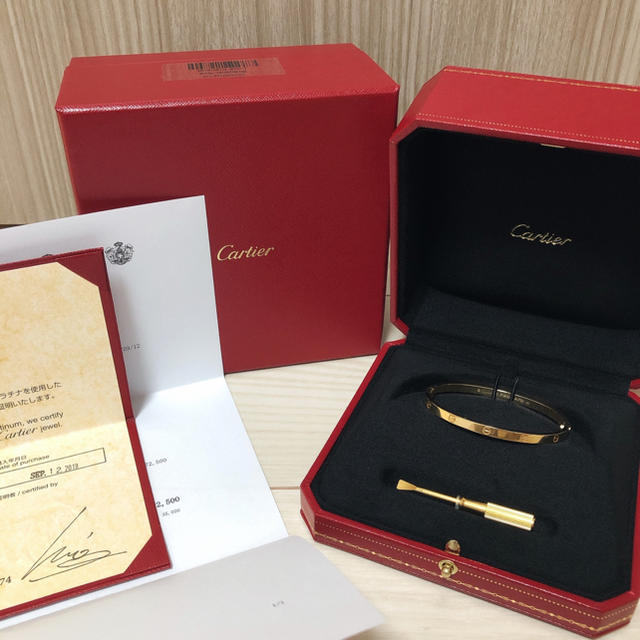 Cartier(カルティエ)のカルティエ ラブブレスSM レディースのアクセサリー(ブレスレット/バングル)の商品写真