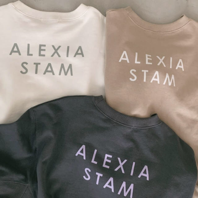 alexiastam スウェット　新品