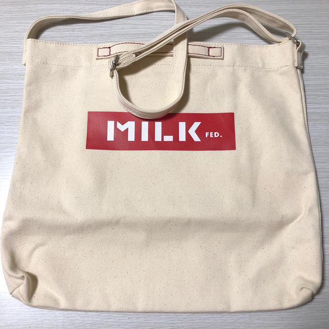 niko and...(ニコアンド)のMILKFED.×NIKO AND... コラボ トートバック レディースのバッグ(トートバッグ)の商品写真