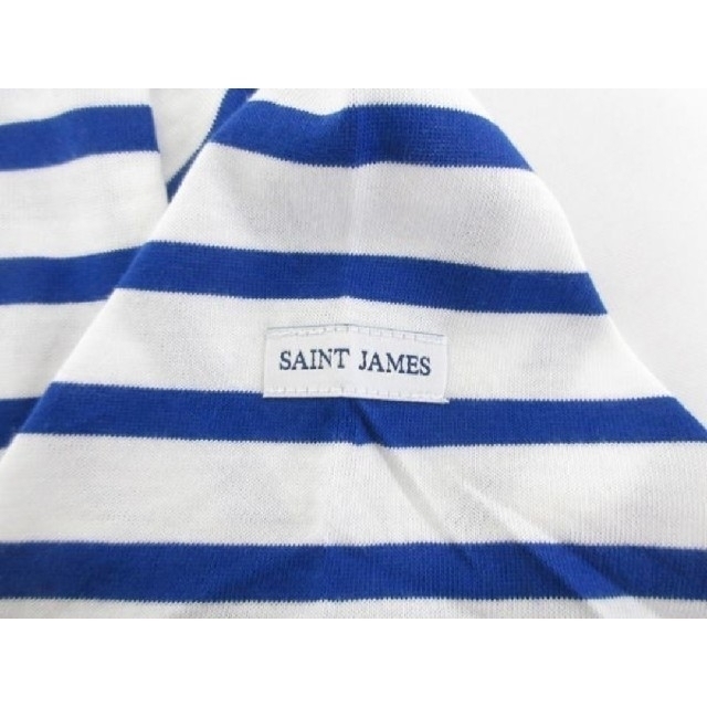 SAINT JAMES(セントジェームス)のセントジェームス 七分袖ボーダーシャツ (T38/S) レディースのトップス(Tシャツ(長袖/七分))の商品写真