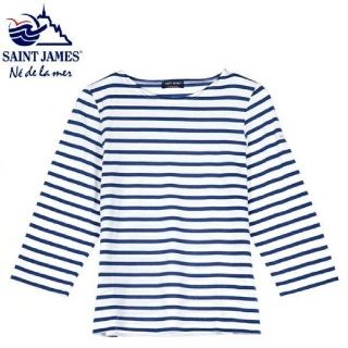 セントジェームス(SAINT JAMES)のセントジェームス 七分袖ボーダーシャツ (T38/S)(Tシャツ(長袖/七分))