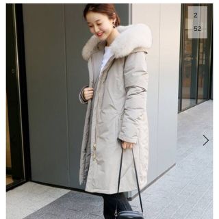 ウールリッチ(WOOLRICH)のIENA イエナ　ウールリッチ　別注　ダウンコート　ベージュ(ダウンコート)