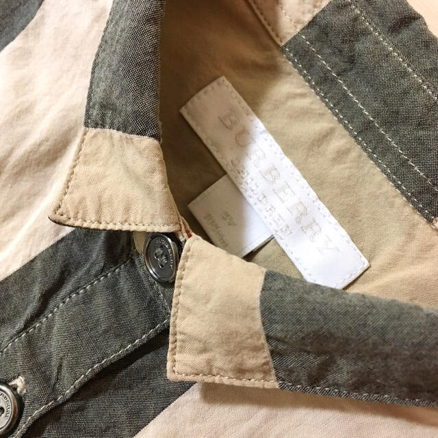 BURBERRY(バーバリー)の美品 BURBERRY CHILDREN シャツ ワンピース 6Y 116㎝ キッズ/ベビー/マタニティのキッズ服女の子用(90cm~)(ワンピース)の商品写真