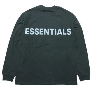 フィアオブゴッド(FEAR OF GOD)のエッセンシャルズ　ロンT　リフレクト　Essentials パーカー　Tシャツ(Tシャツ/カットソー(七分/長袖))