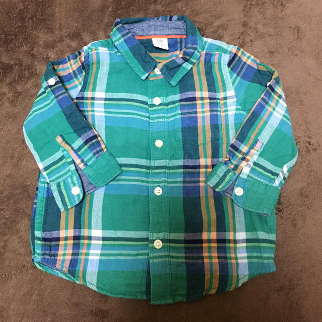 babyGAP(ベビーギャップ)の☆GAP☆長袖シャツ キッズ/ベビー/マタニティのベビー服(~85cm)(シャツ/カットソー)の商品写真