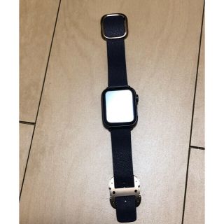 アップル(Apple)のApple Watchレザーバンド(レザーベルト)