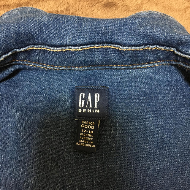 babyGAP(ベビーギャップ)の☆GAP☆Gジャン キッズ/ベビー/マタニティのベビー服(~85cm)(ジャケット/コート)の商品写真