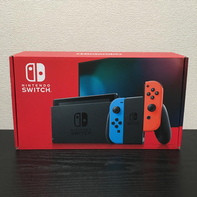 ✨箱付極美品✨Nintendo Switch 新型 ネオン レッド ブルーコロン ✨箱付極美品✨Nintendo Switch 新型 ネオン レッド ブルーコロン