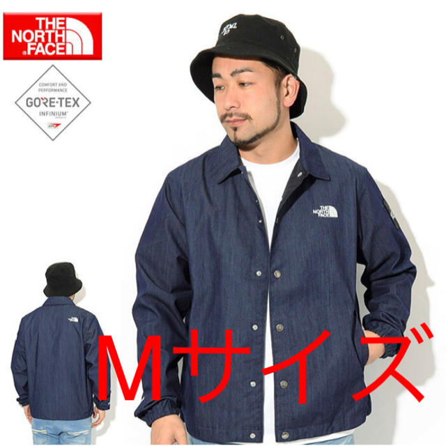 THE NORTH FACE(ザノースフェイス)のノースフェイス　デニム　コーチジャケット　Mサイズ メンズのジャケット/アウター(Gジャン/デニムジャケット)の商品写真