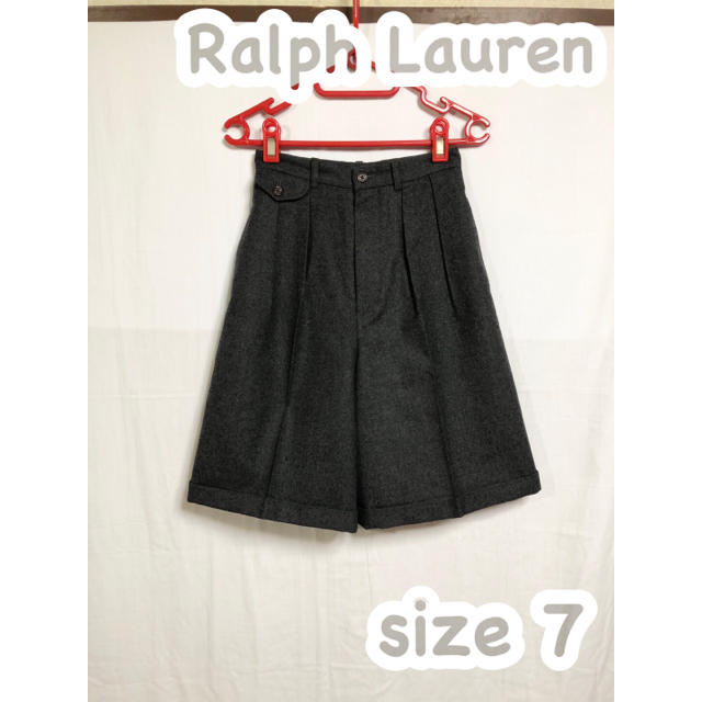 POLO RALPH LAUREN(ポロラルフローレン)のキュロット ショートパンツ　ラルフローレン　かわいい レディースのパンツ(ショートパンツ)の商品写真