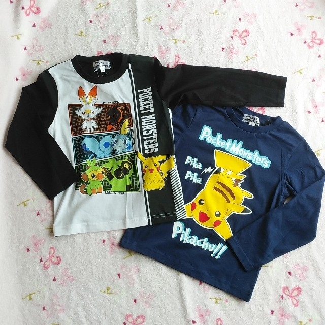 ポケモン(ポケモン)のポケモン 長袖 Tシャツ 120 新品 キッズ/ベビー/マタニティのキッズ服男の子用(90cm~)(Tシャツ/カットソー)の商品写真